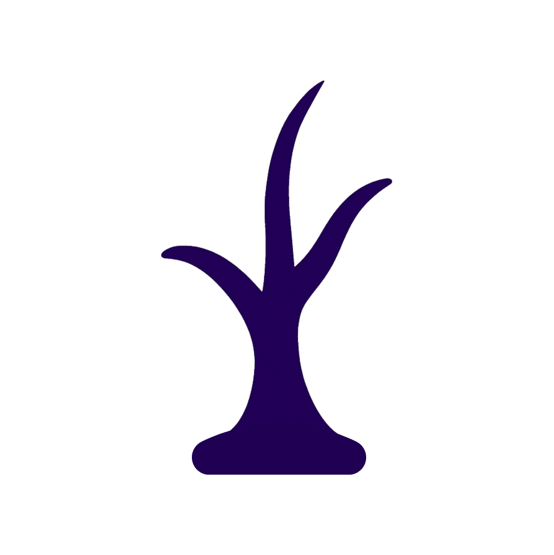A struggling tree representing reactive scrolling habits